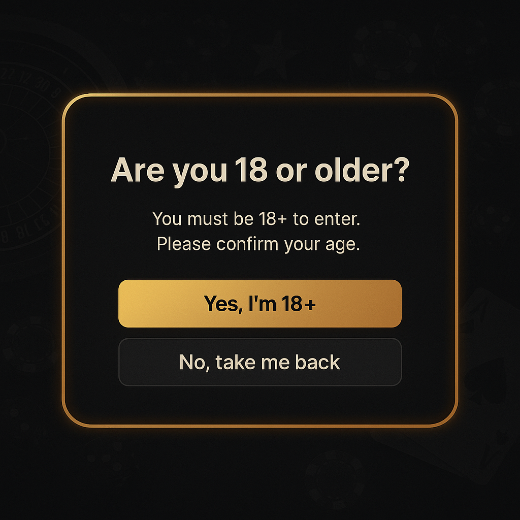 Age Confirmation